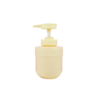 Bouteille pompe en plastique HDPE transparente vide pour savon liquide, bouteille pour lavage des mains, soin de la peau, nettoyant facial, désinfectant pour les mains