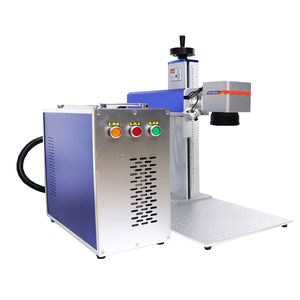 Machine de gravure et de marquage laser à fibre CNC portable 20W-100W à refroidissement par air pour métal et bois, compatible DXF/PLT/BMP/AI - Product Image 6