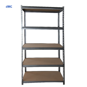 מחיר תחרותי לעמוד ללא פשרות מדפים עמידה באיכות גבוהה חובה כבדה הגנה בפני קורוזיה מתכת מחסן אחסון מדפים - Product Image 4