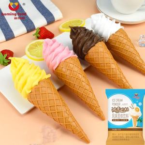 Wholesale Boming Instant Beverage <strong>Powder</strong> 1kg Bag Soft Serve Ice Cream Mix-Strawberry Mango Vanilla <strong>Milk</strong> Chocolate Flavors - Product Image 2