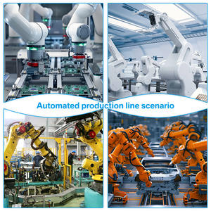 Cable Conector de Servomotor de Aluminio de 6 Pines <span class=keywords><strong>M23</strong></span> para Sistema de Transporte Automatizado, Altamente Flexible, Revestimiento Naranja, IP67/IP68 - Product Image 5