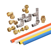 Raccords de tuyaux de presse abordables IFAN couleur blanche tous les types de raccords de presse PEX 16-32MM raccords PEX