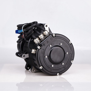 5KW 145 PMSM Mid-Drive Motor with Reduction Gearbox Cost-effective BLDC Motor for Motorcycle - Product Image 3
