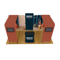 Vitrine laquée pour magasin de thé au lait existant dans l'atrium du centre commercial, passage multi-activités, présentoir à desserts, comptoir à glaces
