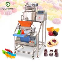 Machine de fabrication de bonbons gélifiés et oursons en gélatine entièrement automatique de table pour chocolat et confiseries