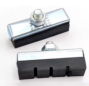 Pièces de vélo de 26 pouces, Plaquettes de <span class=keywords><strong>frein</strong></span> en caoutchouc pour vélo princesse de style ancien, Plaquettes de <span class=keywords><strong>frein</strong></span> à pince, Plaquettes de <span class=keywords><strong>frein</strong></span> résistantes à l'usure - Product Image 3