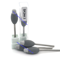 SK2443 Cylindre de polissage de diamant en caoutchouc pour le laboratoire de cristallisation de zircone de meulage de polissage
