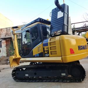 Excavadora usada Komatsu de 13 toneladas de alta calidad, Cubo de excavadora usada Komatsu Pc130 de 13 toneladas a la venta - Product Image 4
