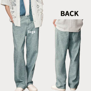 جينز رجالي كاجوال بنمط الشارع بتصميم منقط وقماش ناعم، متوفر بالجملة بكميات قليلة - Product Image 2