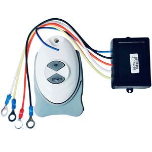 Télécommande sans fil pour treuil de bateau 12 V, interrupteur électrique en plastique avec fils, pour levage et abaissement - Product Image 5