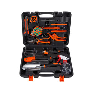Kit de herramientas de jardín Oxford, juego de 17 piezas de acero al cromo vanadio, herramientas manuales duraderas para reparaciones del hogar y uso en exteriores - Product Image 1