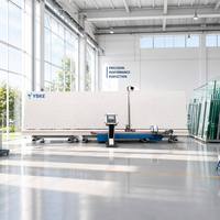 Ligne de scellage de verre isolant à grande vitesse YBKE 2026, robot de scellage vertical industriel pour la fabrication DGU à grande échelle