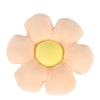 Grossiste Oreiller personnalisé coloré à fleurs douces Poupée en peluche à fleurs marguerites Tournesol Oreillers 3D Coussins de siège