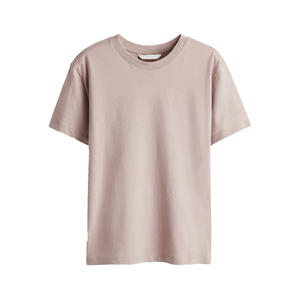 เสื้อยืดผู้หญิงผ้าฝ้ายแท้ 100% ดีไซน์เรียบง่าย ใส่สบาย ระบายอากาศได้ดี ดูสะอาดตา เหมาะสำหรับการใช้งานทั่วไป - Product Image 1