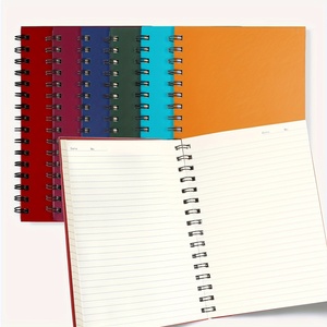 12pcs Hardcover Notebook Spiral Journals, College Ruled, 100GSM <b>Thick</b> <b>Paper</b>, Assorted Jewel Tone Colors, 160 Pages For Students - Product Image 6