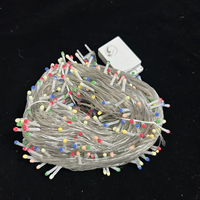 LED-Farbwechsel-Lichterkette mit Sternendesign 360-Grad Außendekoration