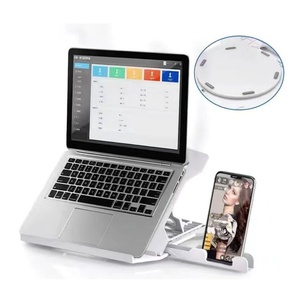 Soporte Plegable Ajustable para Portátil, 2 en 1, Soporte para Teléfono Móvil, Soporte de Mesa de Alta Calidad para Escritorio - Product Image 3