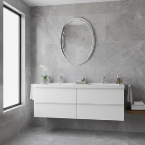 Specchio da Parete Ovale BLAZON 90x60, Prodotto Elegante e di Stile - Product Image 3