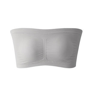 Donne all'ingrosso di grandi dimensioni di una parola intorno al <span class=keywords><strong>reggiseno</strong></span> senza anello in acciaio <span class=keywords><strong>reggiseno</strong></span> sportivo comodo alla <span class=keywords><strong>moda</strong></span> semplice biancheria intima traspirante - Product Image 6