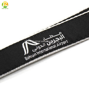 カスタム航空会社用ランヤード バーレーン国際空港織りランヤード 最小注文数なし - Product Image 3