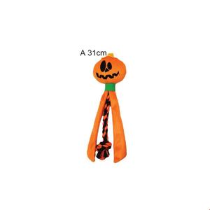 Toptan 2022 dayanıklı interaktif köpek çiğnemek oyuncak kabak Pet Halloween köpek oyuncakları - Product Image 5
