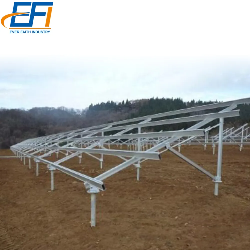 Struttura In Acciaio solare Staffa di Montaggio Solare Pannello Fotovoltaico Strutture Edilizie A Energia Solare Struttura del Telaio
