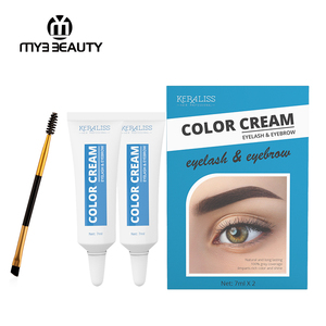 Kit de teinture semi-permanente pour <span class=keywords><strong>sourcils</strong></span> et cils Joynna - Teinture longue durée de 60 jours - Extrait de plantes naturelles - Changement de couleur rapide - Product Image 2