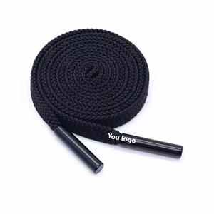 工場カスタムOEM防水ドローコード、スウェットシャツ、パーカー、靴用、100％ポリエステル編組コーティングコード - Product Image 3