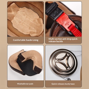 Casco de Seguridad Retro ABS para Motocicleta y Automóvil Eléctrico, Precio de Fábrica, para Hombre y Mujer, Cuatro Estaciones, Invierno - Product Image 4