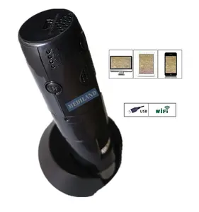 यूवी प्रकाश के साथ पशु चिकित्सा डिजिटल वाईफ़ाई Dermatoscope ML-403UV