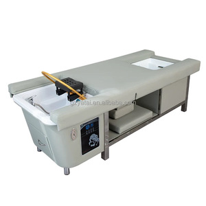 Luxus Shampoo Bett mit Wasser zirkulation Selbst reinigender Kopf Spa Stuhl Wasser therapie Shampoo Bett Fußbad Luxus Stuhl - Product Image 4