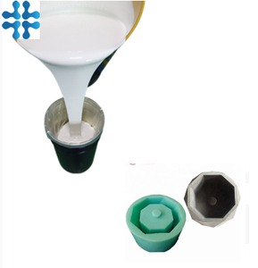 רוב פופולרי שונה צורת בטון עציץ תבניות ביצוע RTV2 נוזל סיליקון גומי - Product Image 2