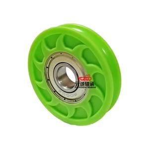 YCZCO U oluk yangın şekli kabartma 6000 rulman kasnak yeşil - Product Image 5