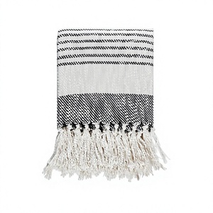 Hot Selling Designer Cotton Throw Blanket Indian Decorative Different Designs <b>Bedding</b> for Winter Home Use From India By ITHL - Product Image 1