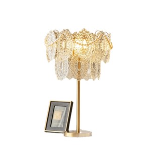 Modern Crystal Pearl Table Lamp E27 LED Bedside Lamp Luxury Desk <b>Light</b> For Bedroom - Product Image 5