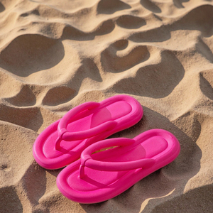 2024 Ultra Soft Light Weight Anti-Slip Summer Womens <strong>Flip</strong> <strong>Flops</strong> Candy Color EVA Toe Post Sandals Cushioning Beach Pool Bath - Product Image 3