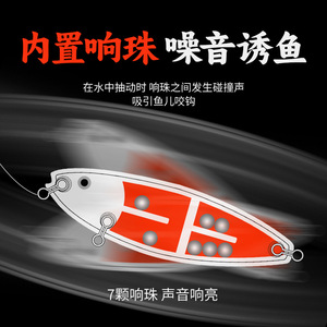 Ikeba Topwater Pencil Lure 6cm Multi Color Freshwater Fishing Lure With Reflective Coating For Bass And Pike - Product Image 4