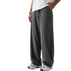 Custom Made Low MOQ <b>Men</b> Sweat <b>Pants</b>-High Quality Breathable Eco-Friendly Polyester/Cotton Unique Design <b>Leisure</b> Bottom - Product Image 1