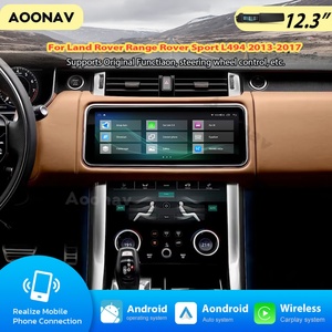 Radio para Auto Android de 12.3 Pulgadas para Land Rover Range Rover Sport L494 2013-2017, Pantalla Táctil, Navegación GPS, Reproductor Multimedia de Video - Product Image 3