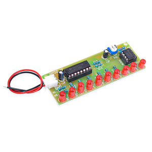 Ne555 + 4017 SMD LED chạy ánh sáng Kit bảng mạch tự làm sản xuất điện tử Hàn lắp ráp lắp ráp thực hành - Product Image 2