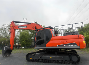 Escavatore Gommato Usato Doosan DX300LC-9C Arancione di Alta Qualità, 30 Tonnellate, 2023, per Costruzioni Pesanti, con Cambio e Motore Originale - Product Image 5