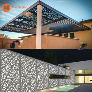 Matrixtion ArtCut - Panneau décoratif en aluminium découpé au laser pour façade extérieure - Product Image 5