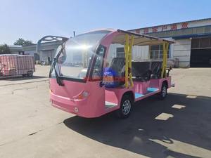 High-endurance Classic White Sightseeing Bus Electric 11 Seats Passenger Tourist Bus With Door/air <b>Conditioner</b> on Sale - Product Image 2