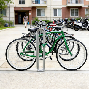 Support de stationnement pour <span class=keywords><strong>vélo</strong></span>, système de rangement pour <span class=keywords><strong>vélo</strong></span>, pliable, robuste, gain de place, accessoires pour <span class=keywords><strong>vélo</strong></span> - Product Image 4