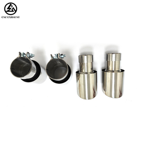 CSZ pour <span class=keywords><strong>BMW</strong></span> M3 G80 G81/M4 G82 G83 embouts chromés d'échappement en acier inoxydable 304 tuyau d'échappement universel - Product Image 6