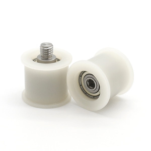 Rodillos de Rodamiento Tipo H al por Mayor POK330, Ruedas de Transmisión de Nailon de Plástico de Ingeniería Especial, Poleas Recubiertas de Goma - Product Image 2
