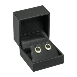 <b>Earring</b> <b>Box</b> 544840 Mm Glossy Case Jewelry Storage Grey Black Aubergine Cream - Product Image 2