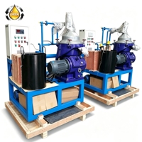 Purificateur d'huile centrifuge et équipement de raffinage d'huile, tambour en acier inoxydable à faible vibration pour huile de turbine hydraulique et lubrifiante