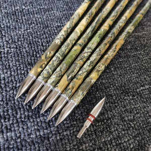 Flèches en carbone de haute qualité 6,2 mm ID 30 pouces, rectitude ±0,003 pouces, spine 300/350/400, ailettes Blazer, pour <span class=keywords><strong>arc</strong></span> à poulies - Product Image 4