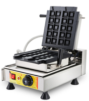 Gaufrier belge commercial MachineHot Sale Gaufrier Rectangle électrique Gaufrier vertical en acier inoxydable